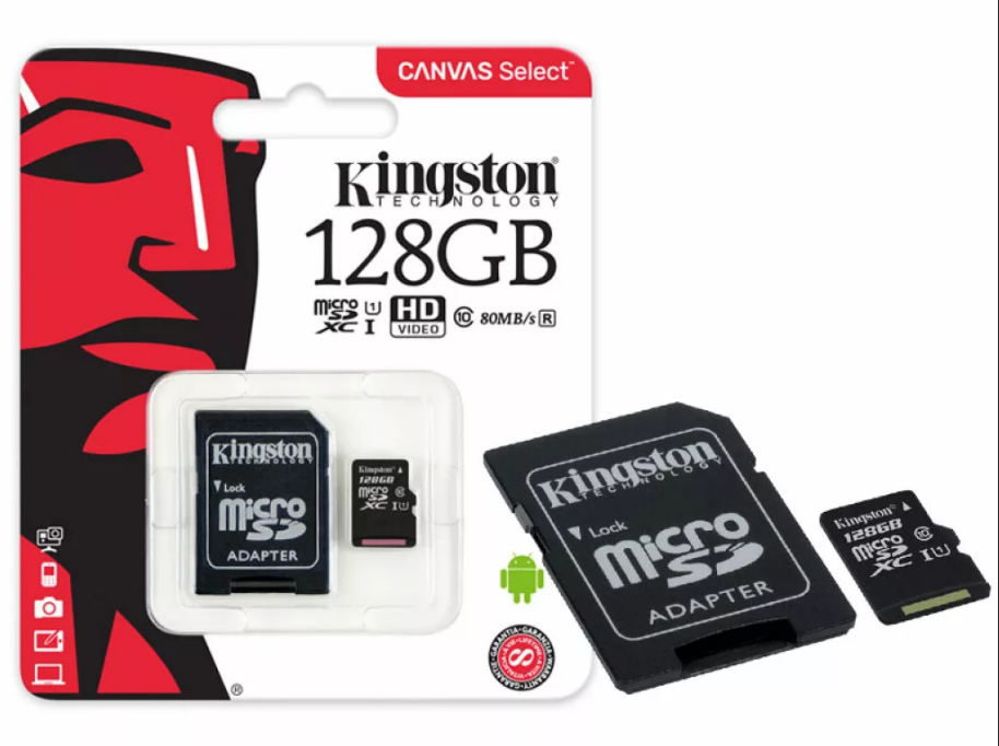 Карта памяти Micro SD Kingston SDXS 128Gb оптом